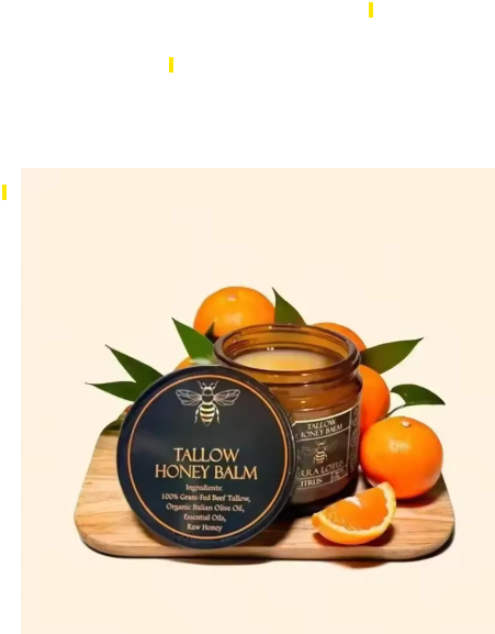 Tallow Honey Balm